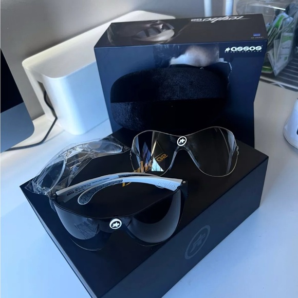 Assos Zegho G2 Interceptor cycling sunglasses w prescription lens newest version - Picture 7 of 11
